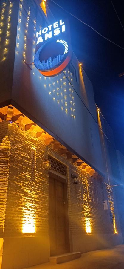 Hotel Ansi Boutique W&S Terrace Buchara Zewnętrze zdjęcie